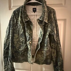 GAP Women's Green Utility Jacket